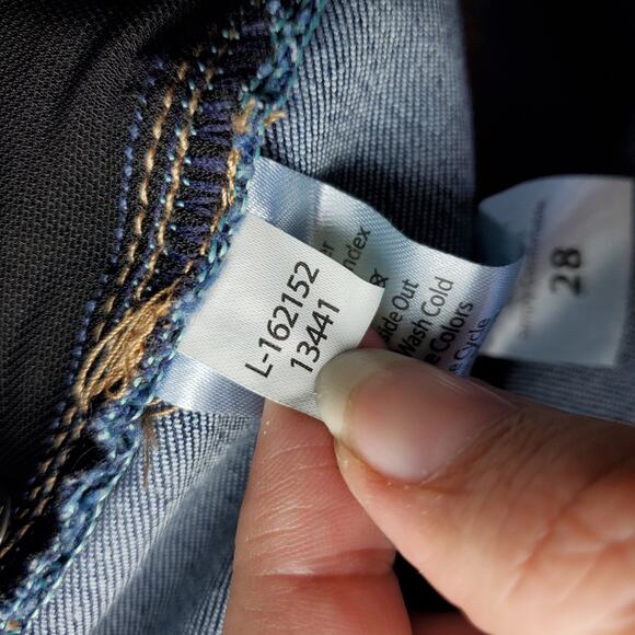 Lularoe Womens Blue High Rise Simply Comfortable Stretch Jeans Size 28 - Picture 4 of 6